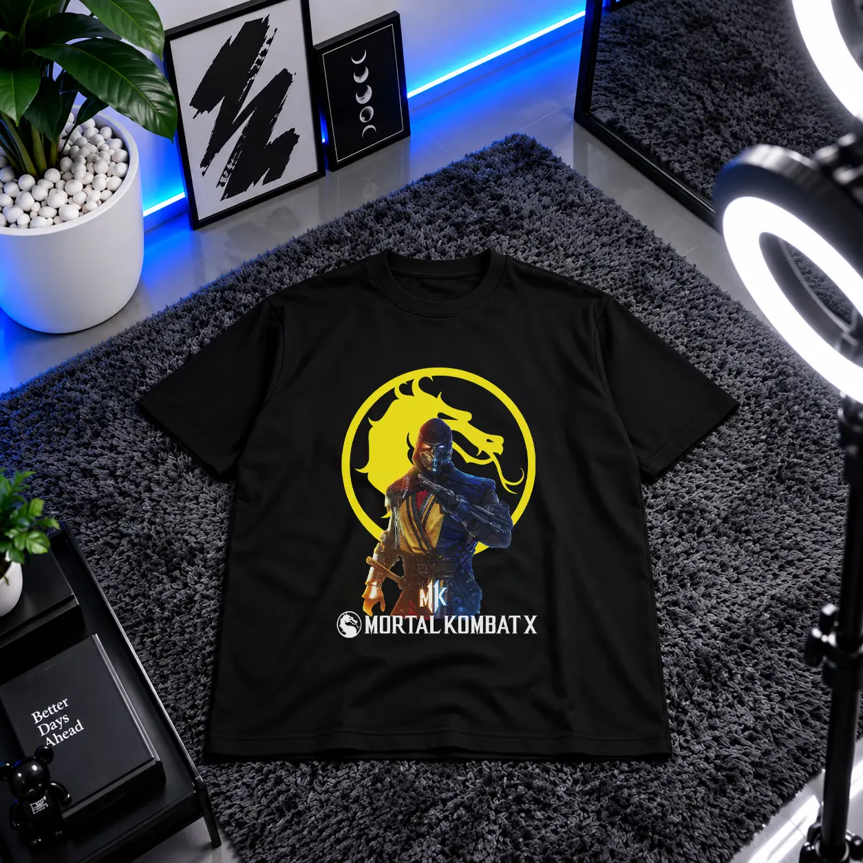 تیشرت مورتال کامبت طرح ساب‌زیرو (Mortal Kombat X) کد 27181