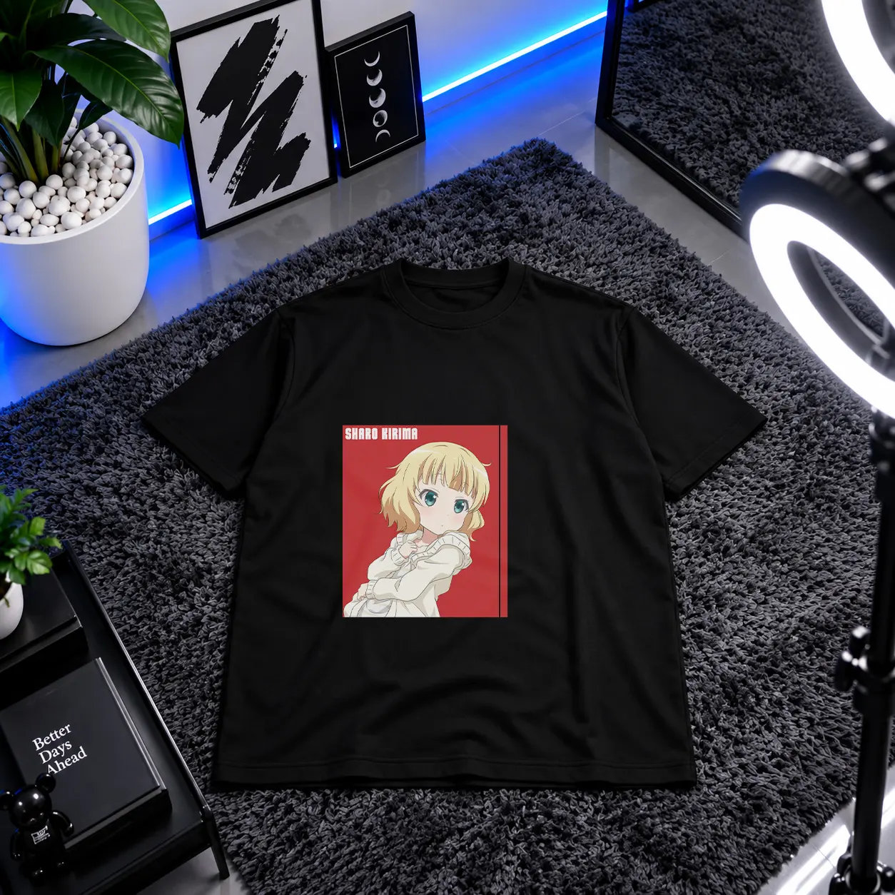 تیشرت انیمه Is the Order a Rabbit طرح شارو کریما کد 27377