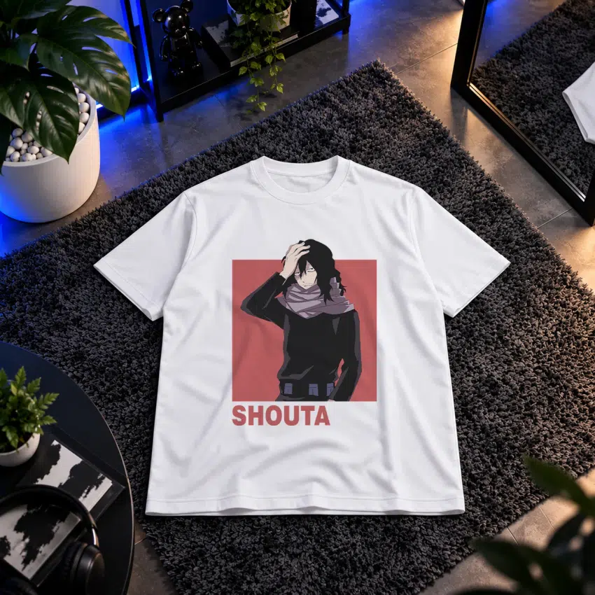 تیشرت انیمه یو‌آ طرح شوتا آیزاوا (Shouta Aizawa) کد 27459