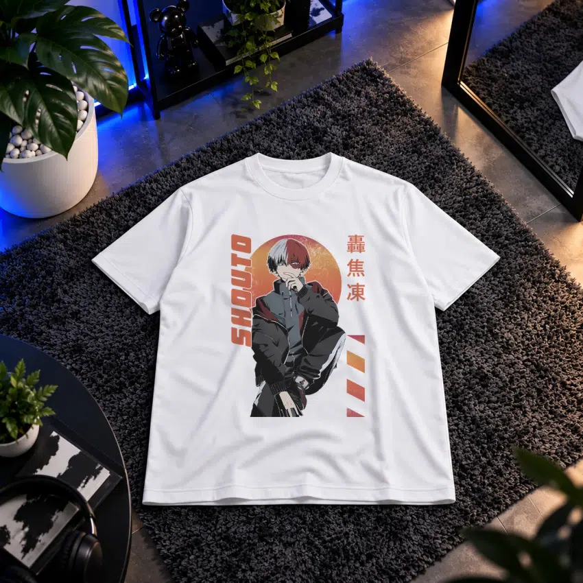 تیشرت انیمه یو‌آ طرح شوتو (Shouto)