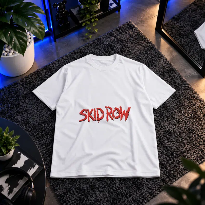 تیشرت تایپوگرافی Skid Row
