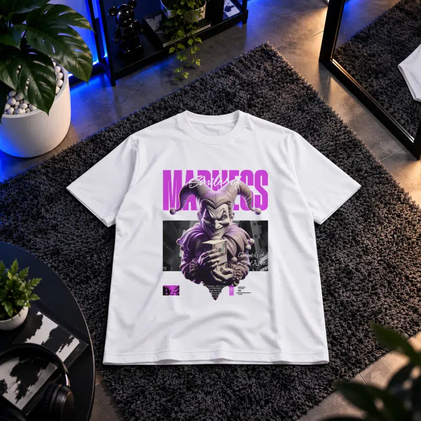 تیشرت طرح دلقک Madness