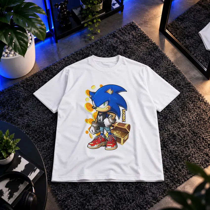 تیشرت سونیک طرح گنج (Sonic)