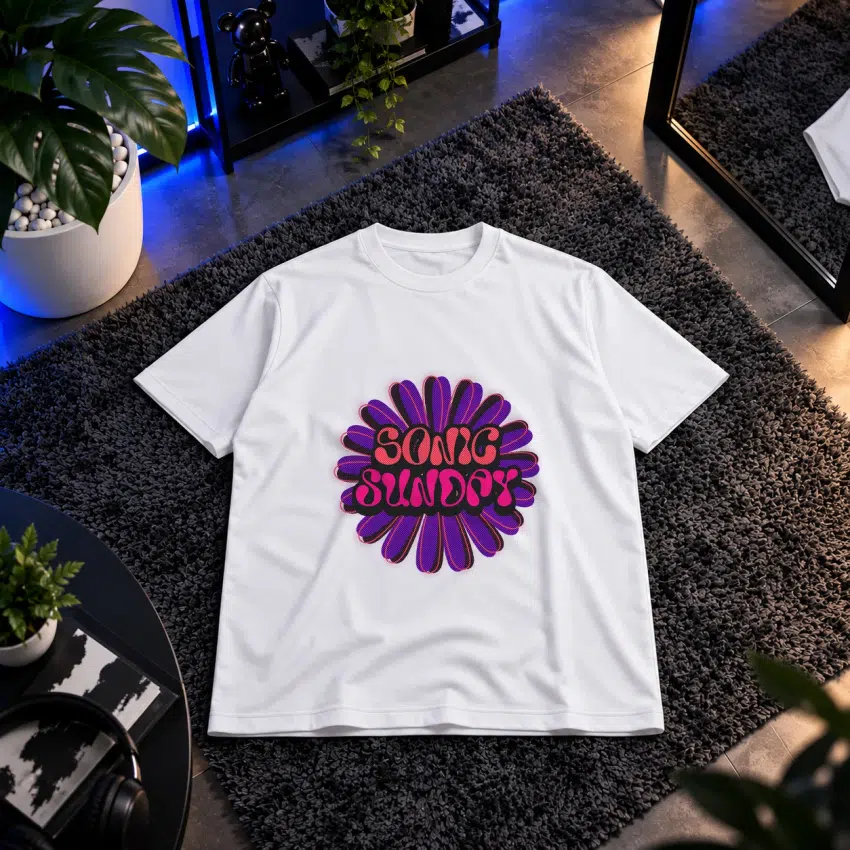 تیشرت گل طرح Sonic Sunday