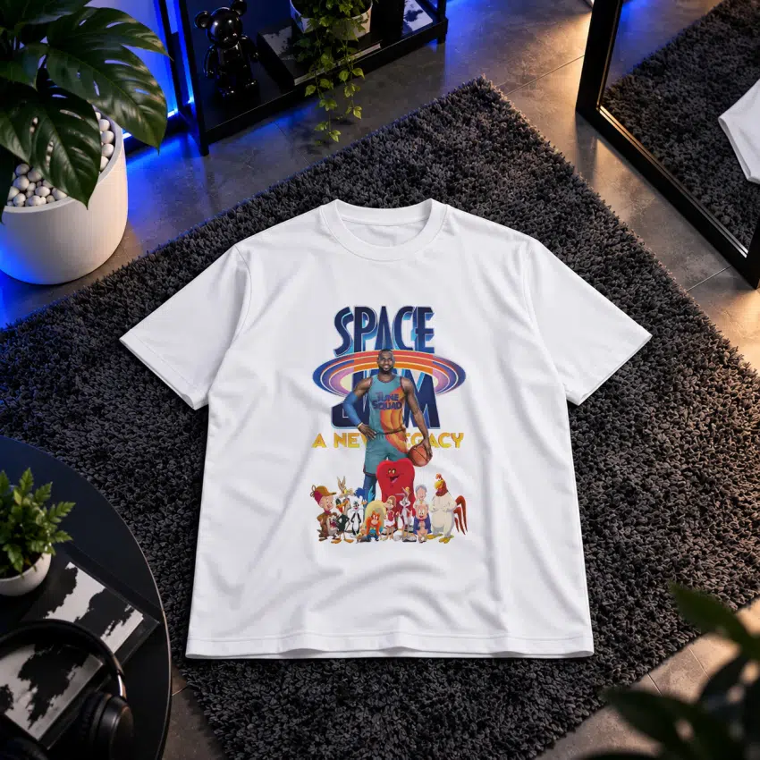 تیشرت لونی تونز طرح Space Jam