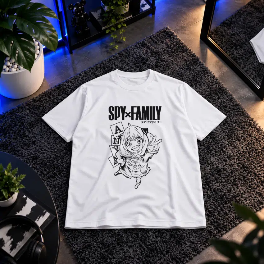 تیشرت انیمه اسپای فمیلی طرح آنیا (Spy x Family)