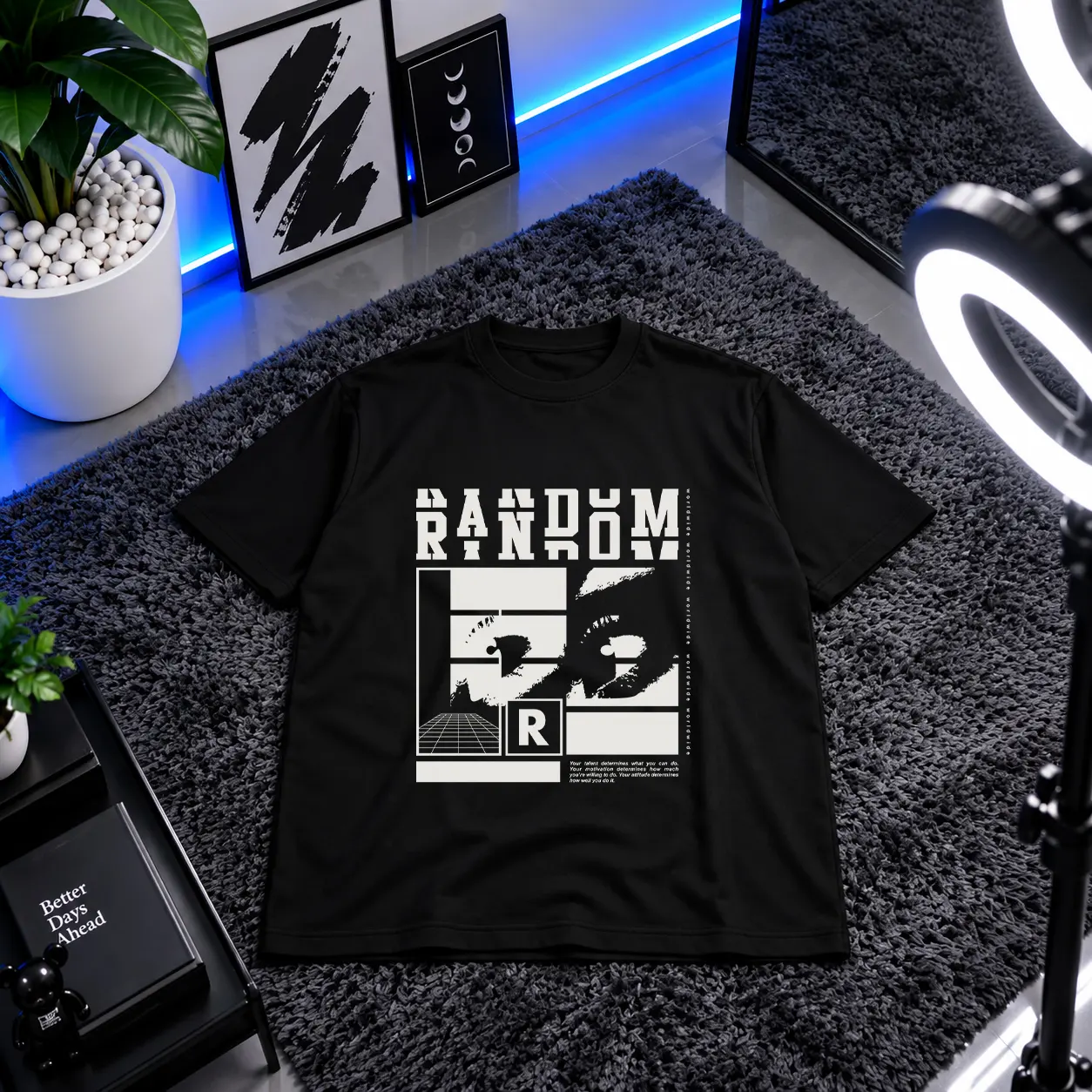 تیشرت استریت‌ویر طرح Random کد 28612