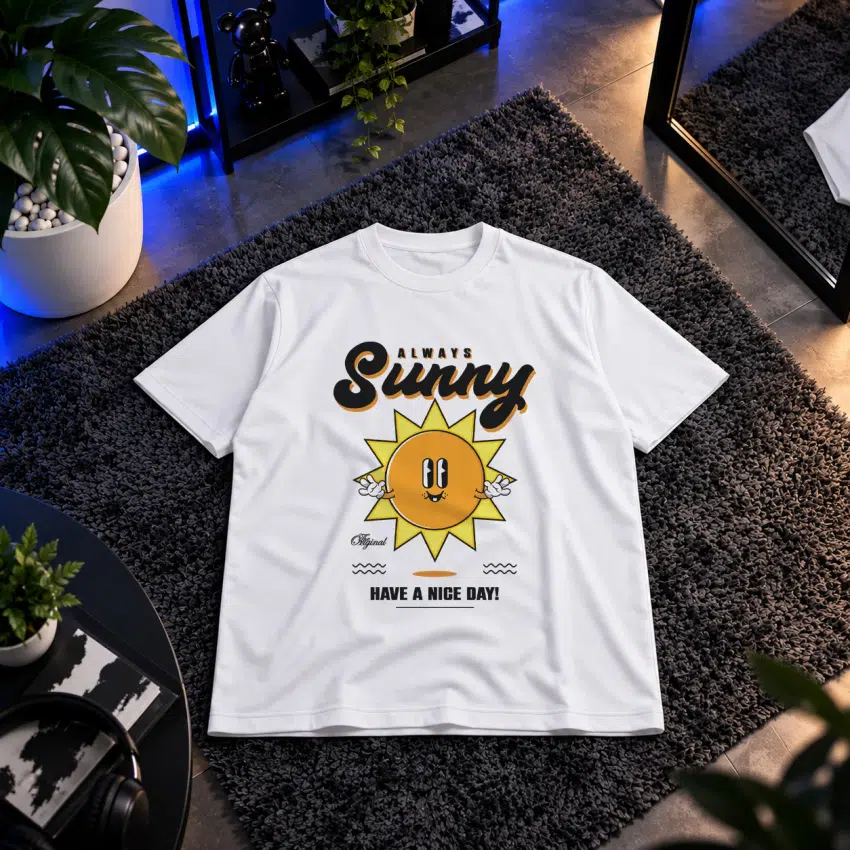 تیشرت طرح خورشید Always Sunny