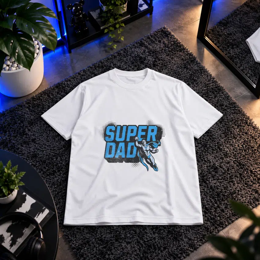 تیشرت طرح قهرمان Super Dad