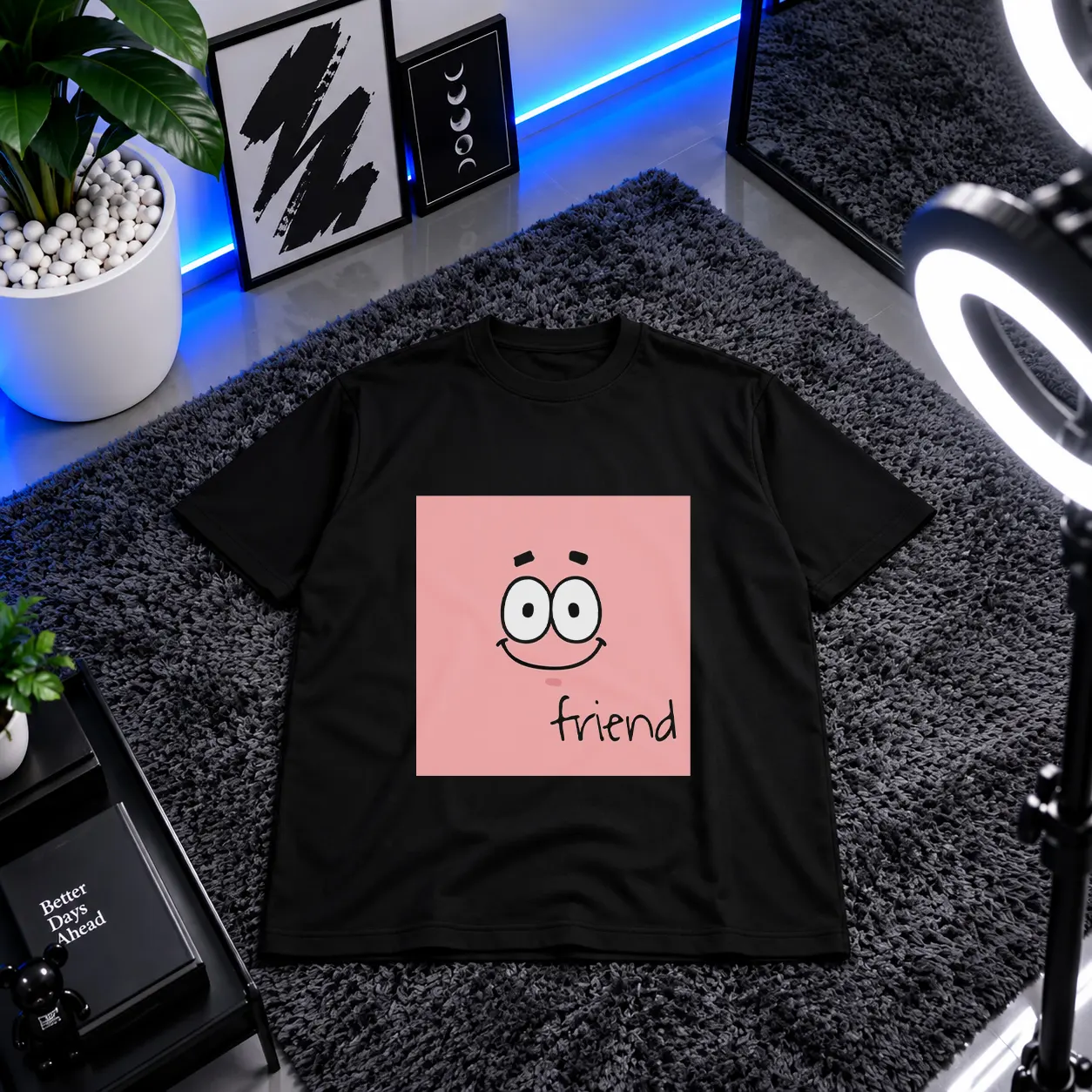 تیشرت چهره پاتریک Friend کد 2911