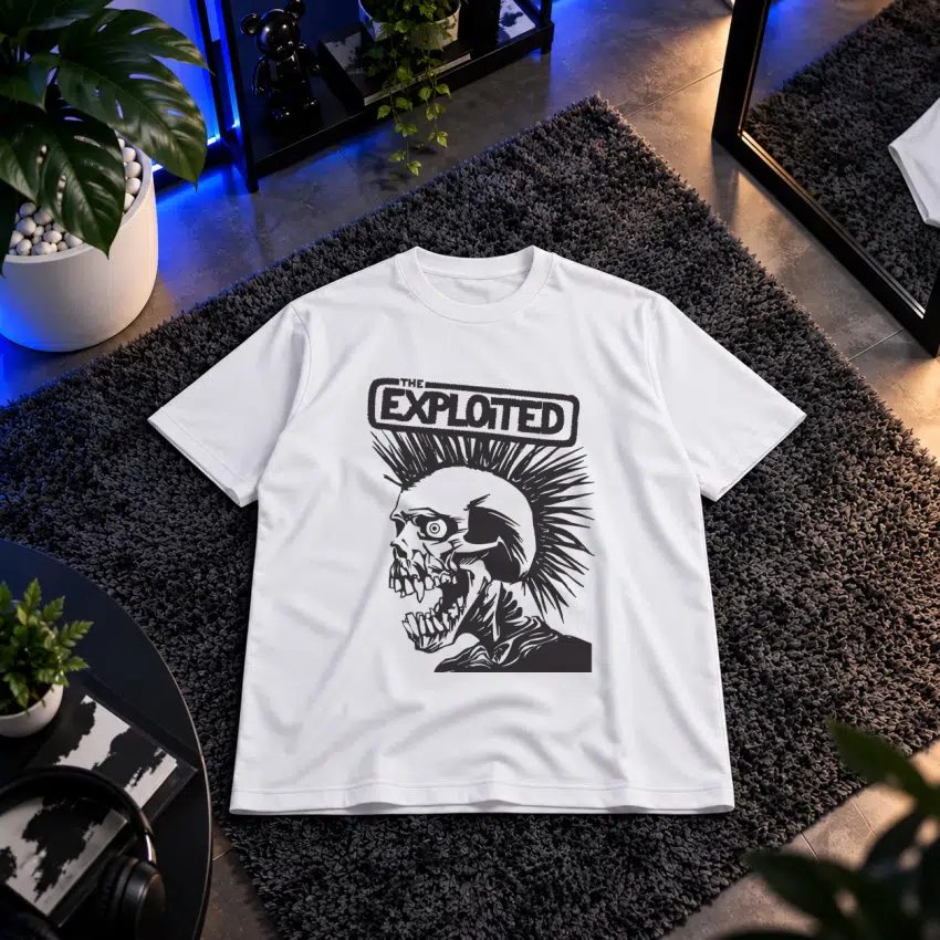 تیشرت طرح پانک The Exploited
