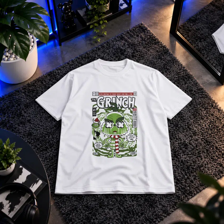 تیشرت طرح کریسمسی The Grinch