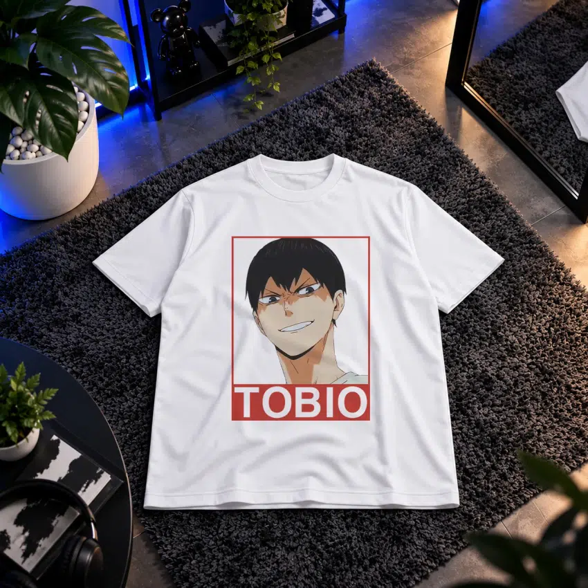 تیشرت طرح چهره Tobio