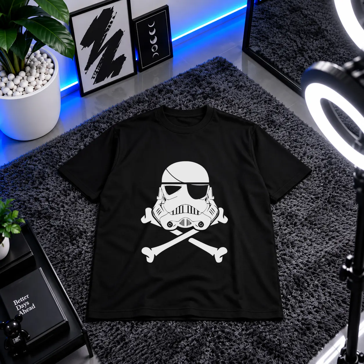 تیشرت جنگ ستارگان طرح استورم‌تروپر (Stormtrooper) کد 2968