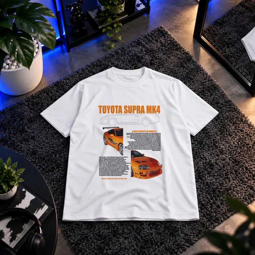 تیشرت طرح Toyota Supra MK4 Masterpiece