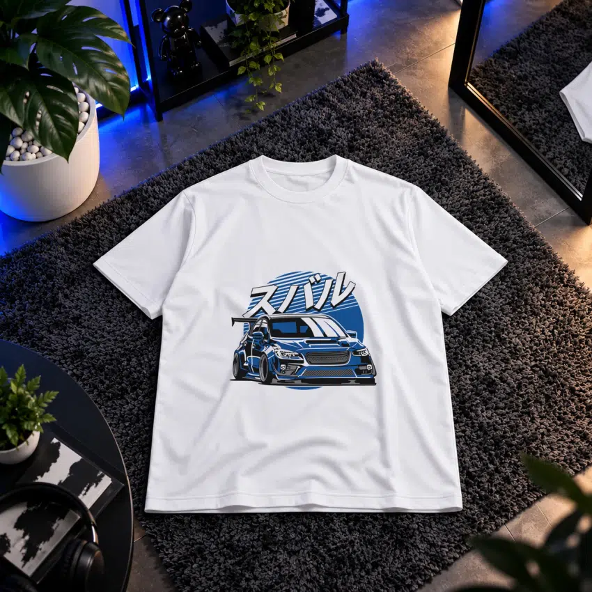 تیشرت طرح Subaru ژاپنی