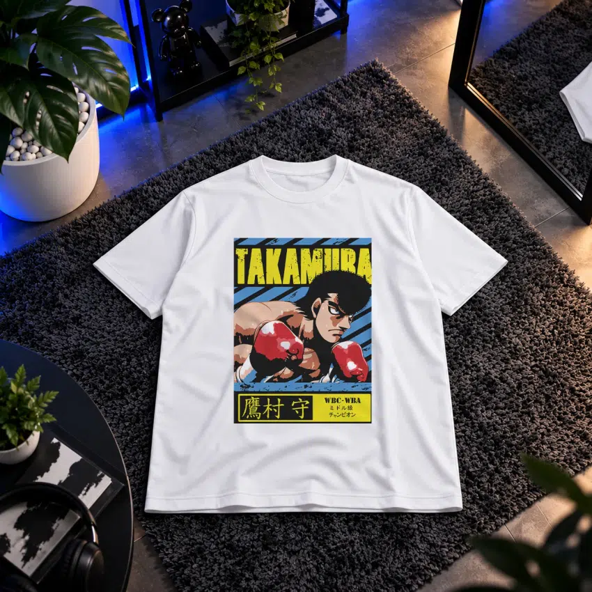 تیشرت طرح بوکسور Takamura