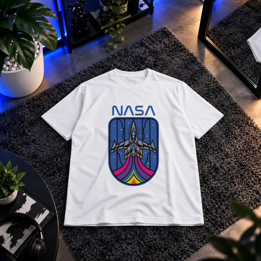 تیشرت طرح شاتل فضایی NASA