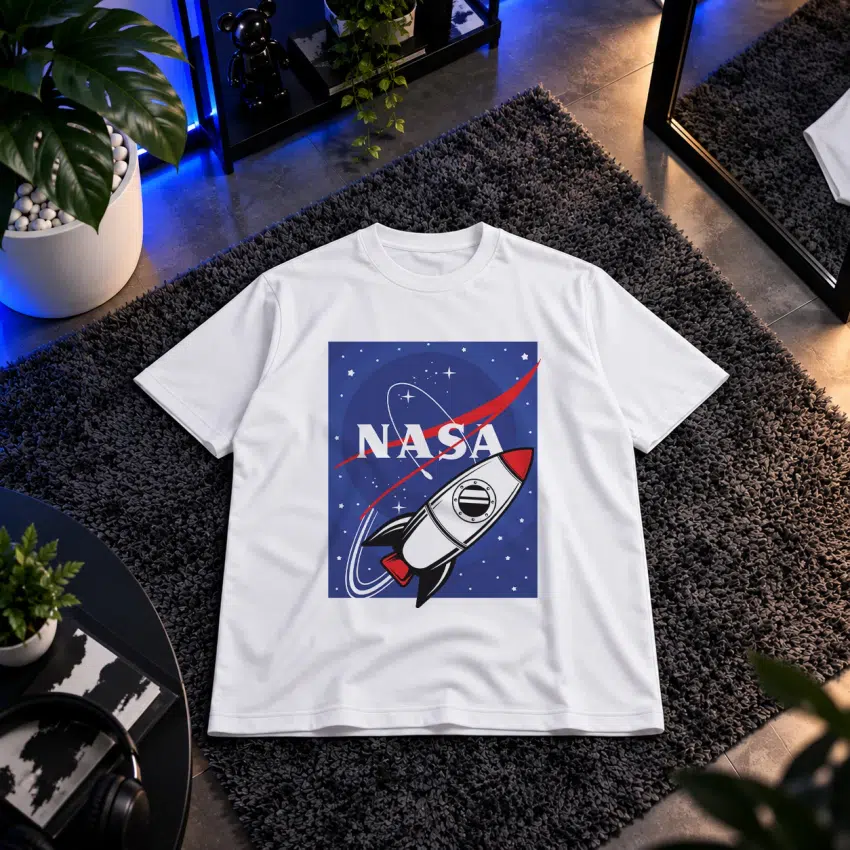 تیشرت طرح فضاپیمای NASA