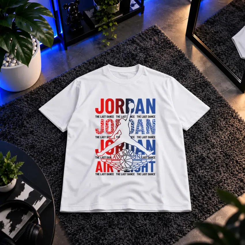 تیشرت طرح JOR AN THE LAST DANCE THE LAST CE THE LAST DANCE THE LAST CE THE LAST DANCE