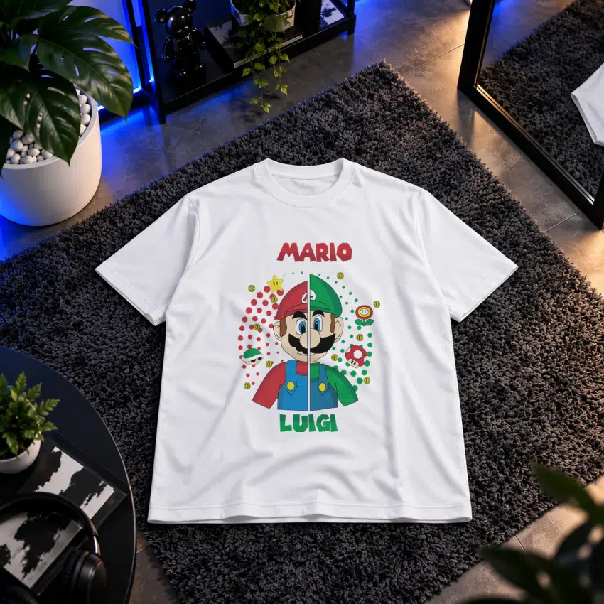 تیشرت سوپر ماریو و لویجی (Mario & Luigi)