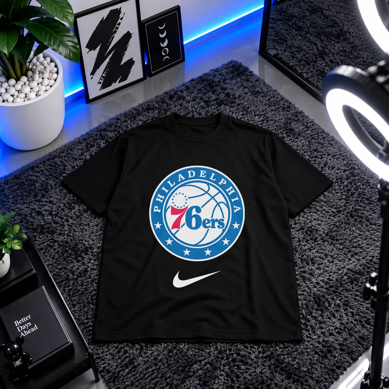 تیشرت بسکتبال فیلادلفیا سیکسرز (76ers) کد 30921
