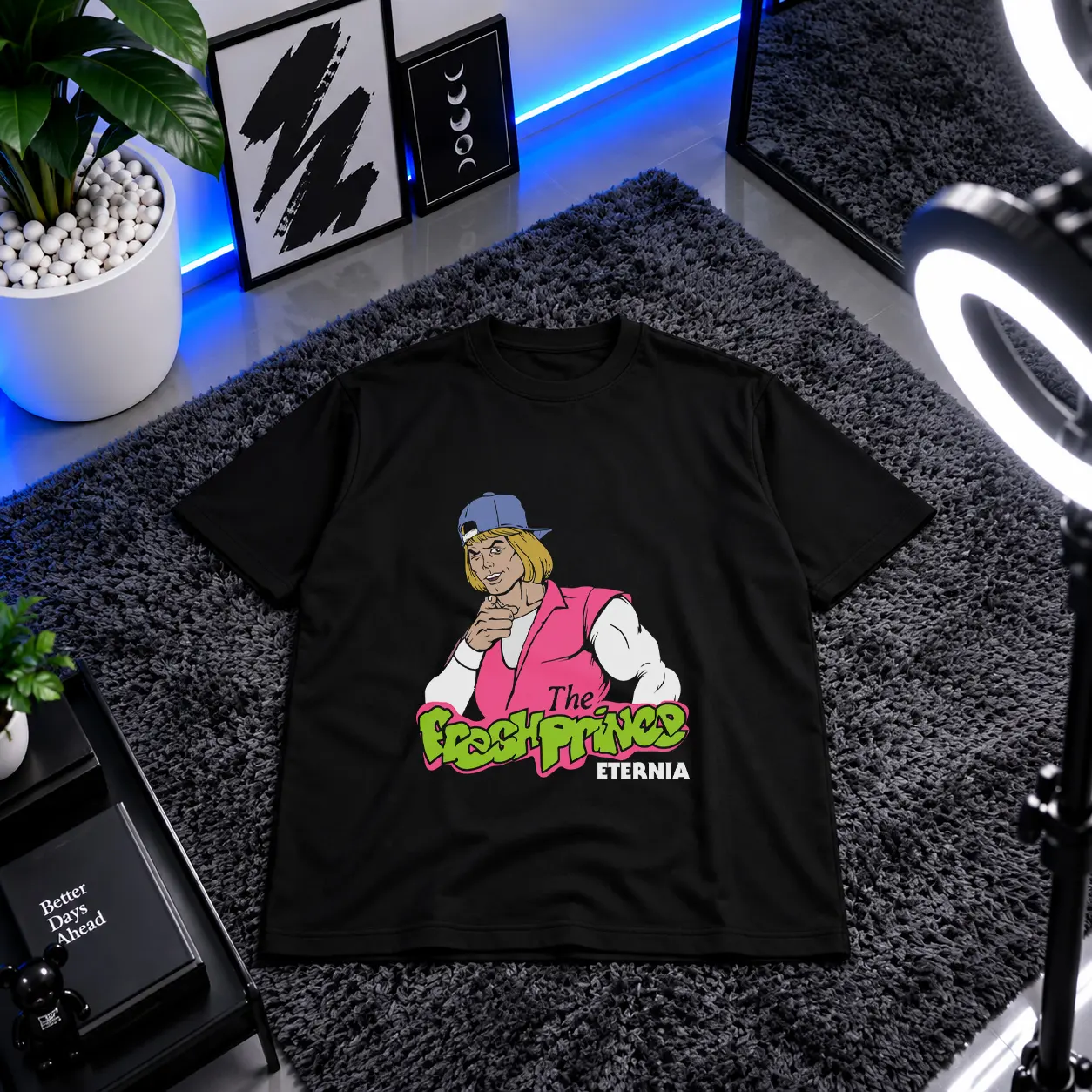 تیشرت طرح Fresh Prince Eternia کد 31032
