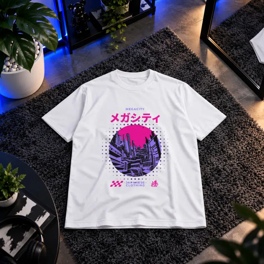 تیشرت طرح MEGACITY CLOTHING