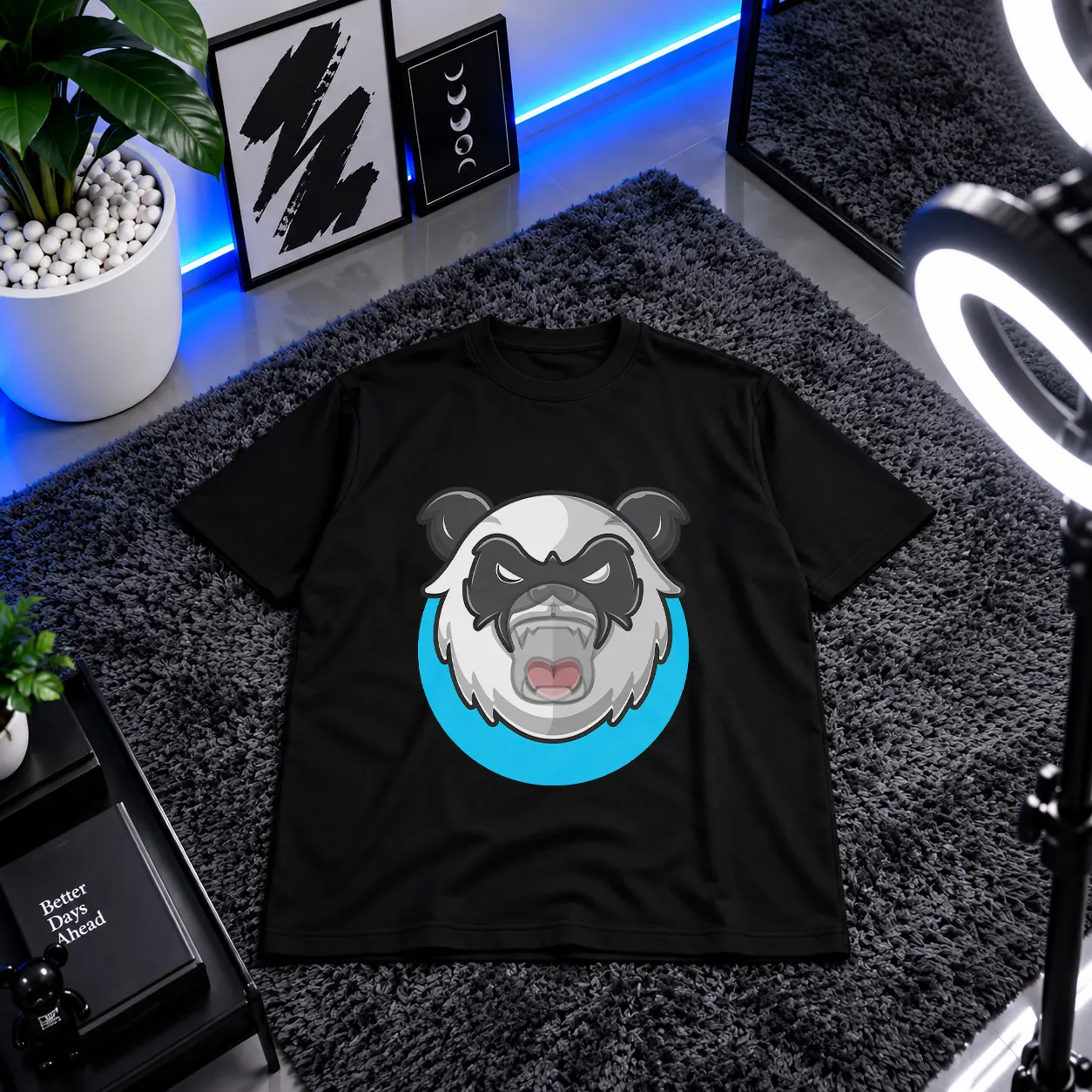 تیشرت پاندا طرح لوگو (Panda Logo) کد 31277