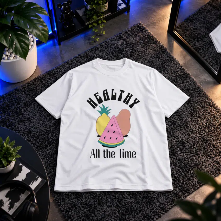 تیشرت طرح All the Time