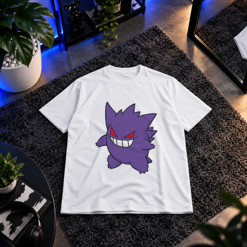 تیشرت پوکمون طرح گنگار (Gengar)