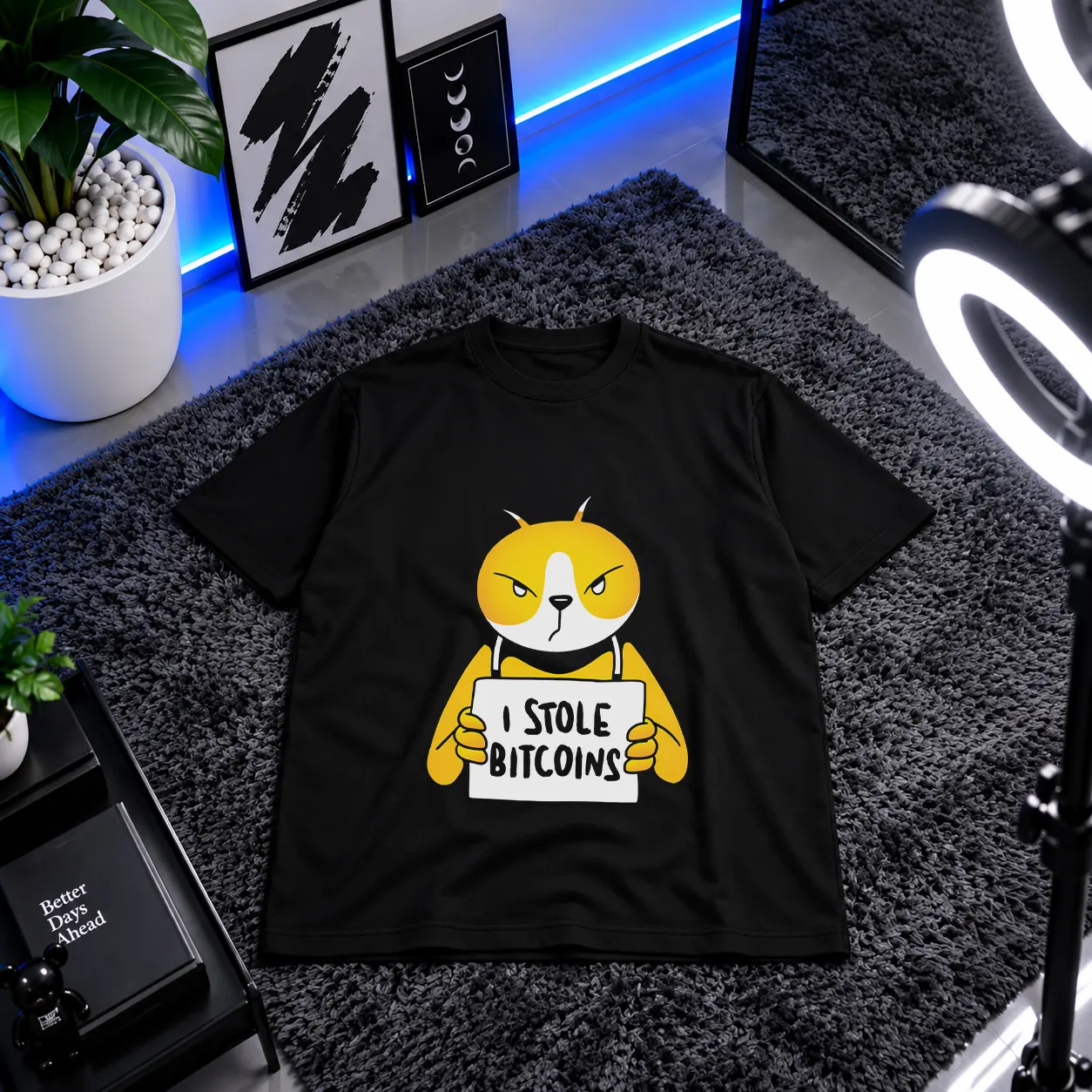 تیشرت بیت کوین طرح I Stole Bitcoins کد 32349