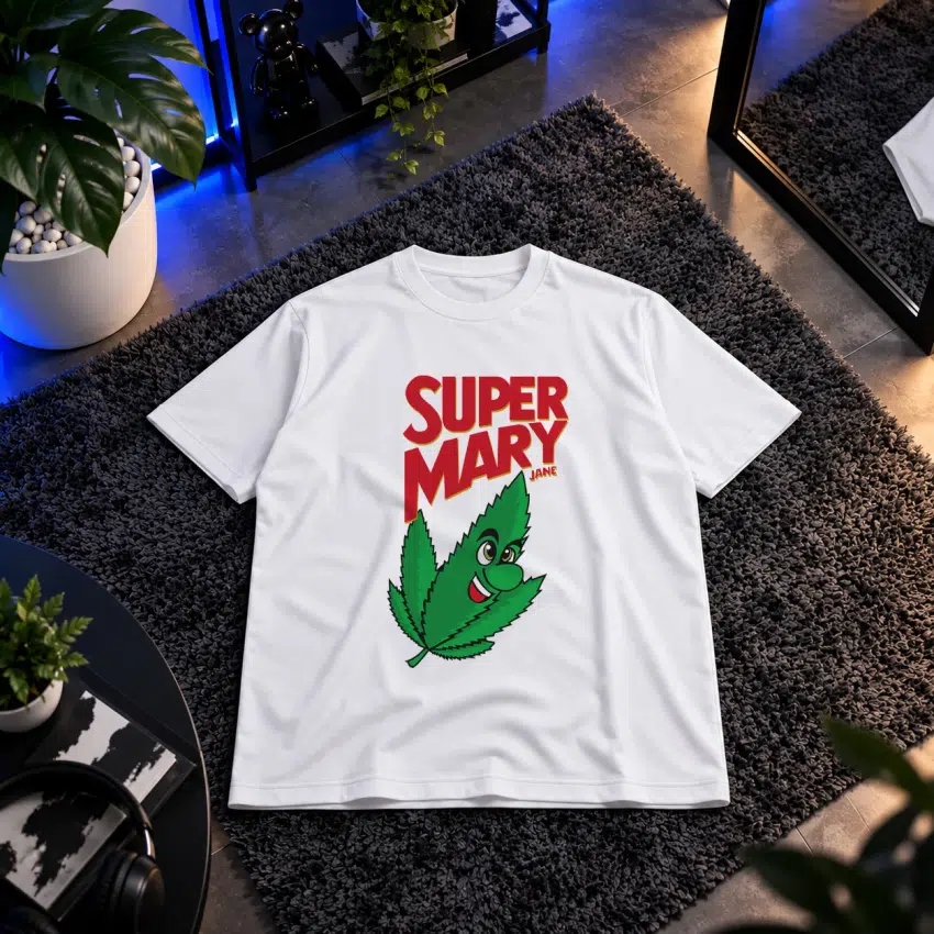 تیشرت سوپر ماریو طرح Super Mary Jane