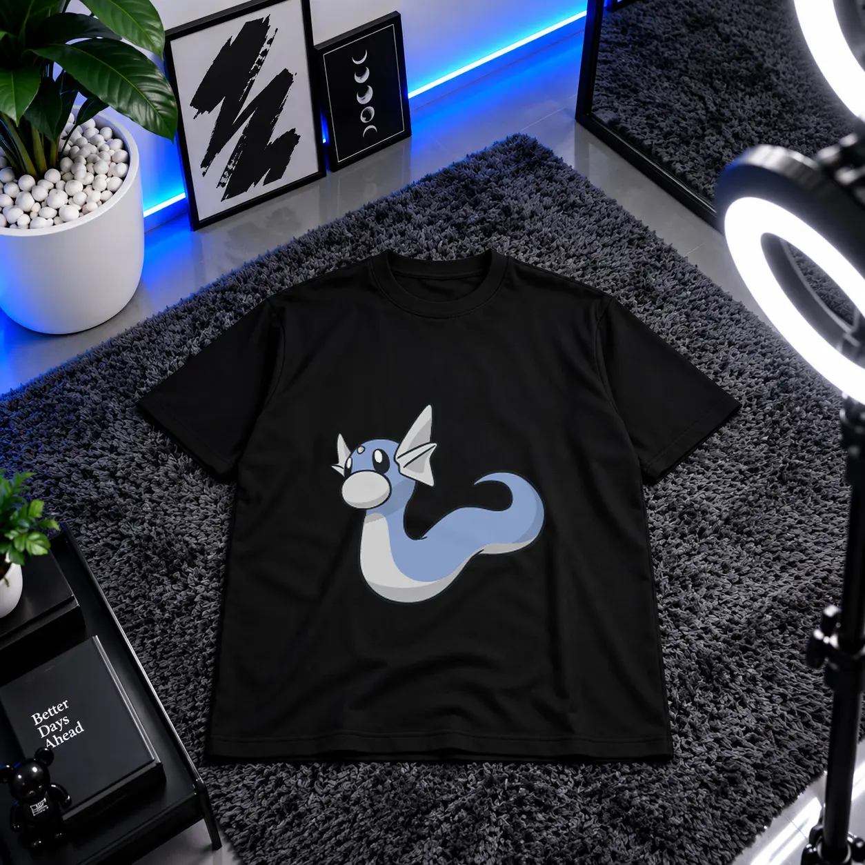 تیشرت پوکمون طرح دراتینی (Dratini) کد 3418