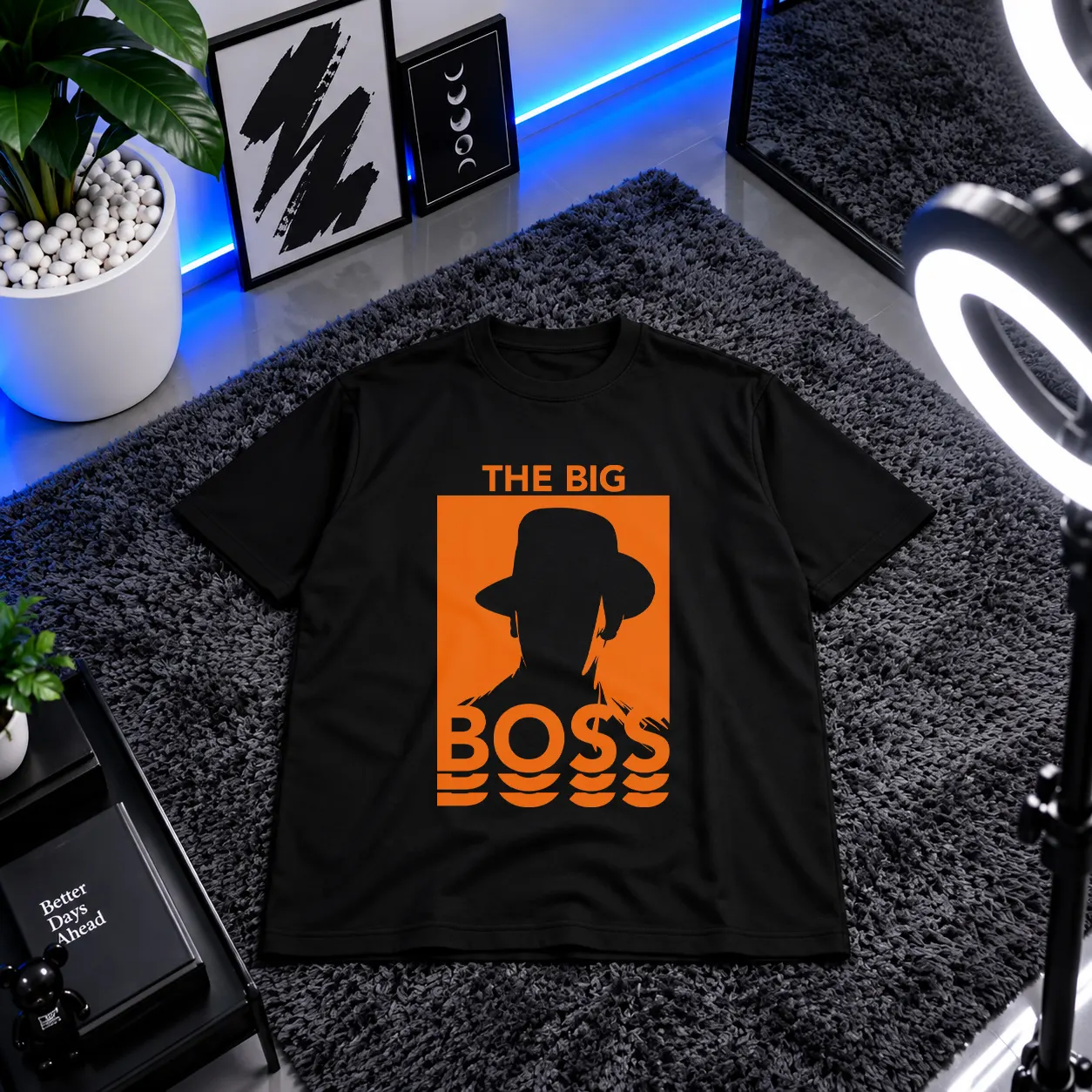 تیشرت نوشته Big Boss (رئیس) کد 347
