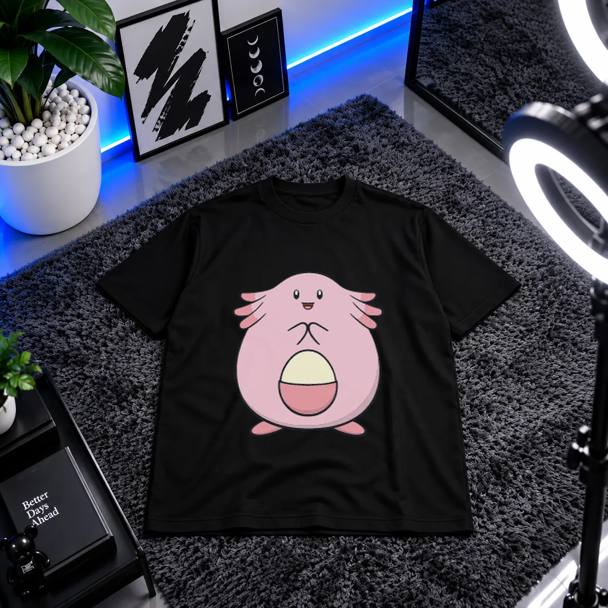 تیشرت پوکمون طرح چنسی (Chansey) کد 3592