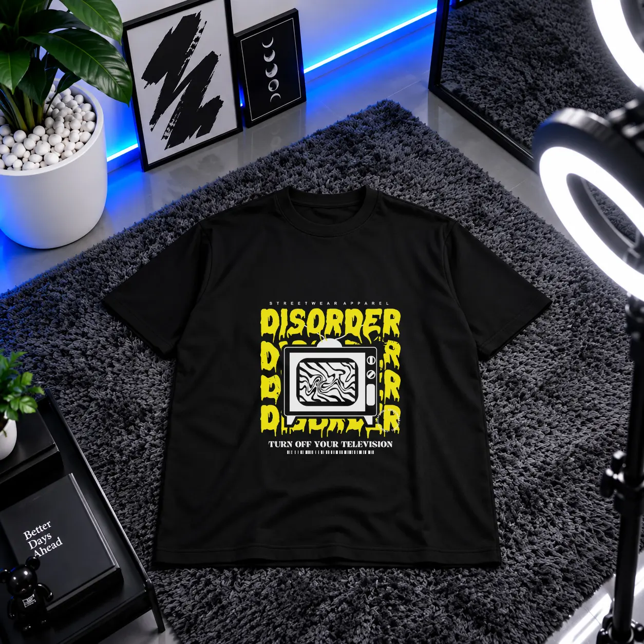 تیشرت تلویزیون و گرافیتی (TV Disorder) کد 383