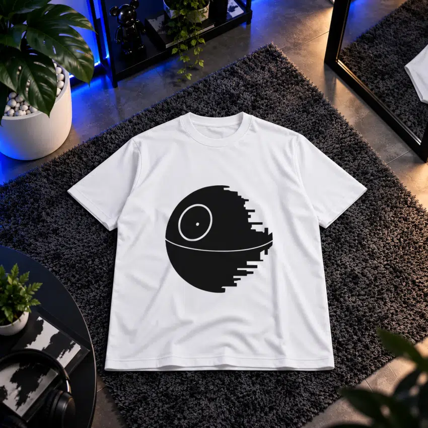تیشرت جنگ ستارگان طرح ستاره مرگ (Death Star)