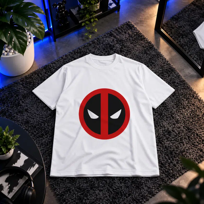 تیشرت ددپول طرح لوگو (Deadpool)