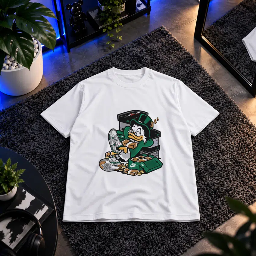 تیشرت اسکروج مک‌داک طرح پول و ثروت (Scrooge McDuck)