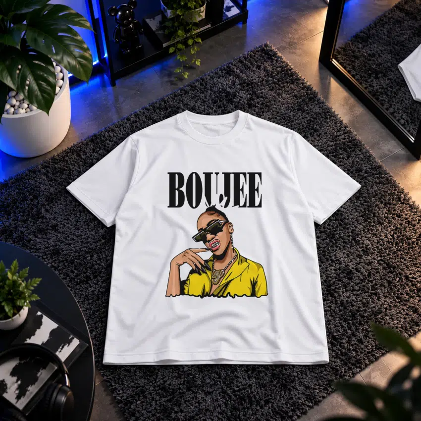 تیشرت دختر استریت‌ویر طرح Boujee