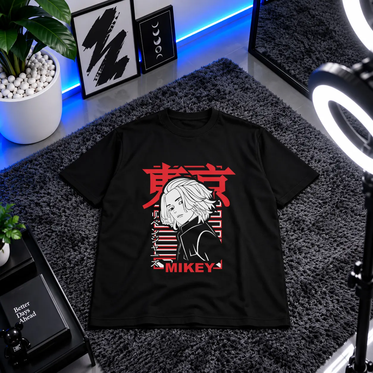 تیشرت توکیو ریونجرز طرح مایکی (Mikey) کد 5670