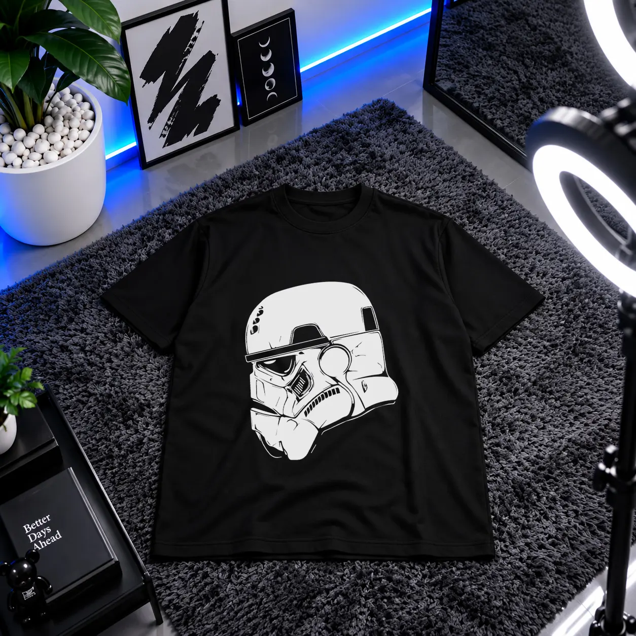 تیشرت استار وارز طرح استورم‌تروپر (Stormtrooper) کد 571