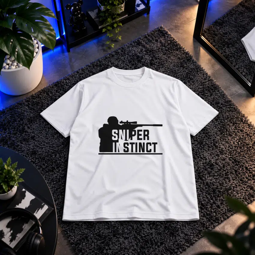 تیشرت گیمینگ طرح Sniper Instinct