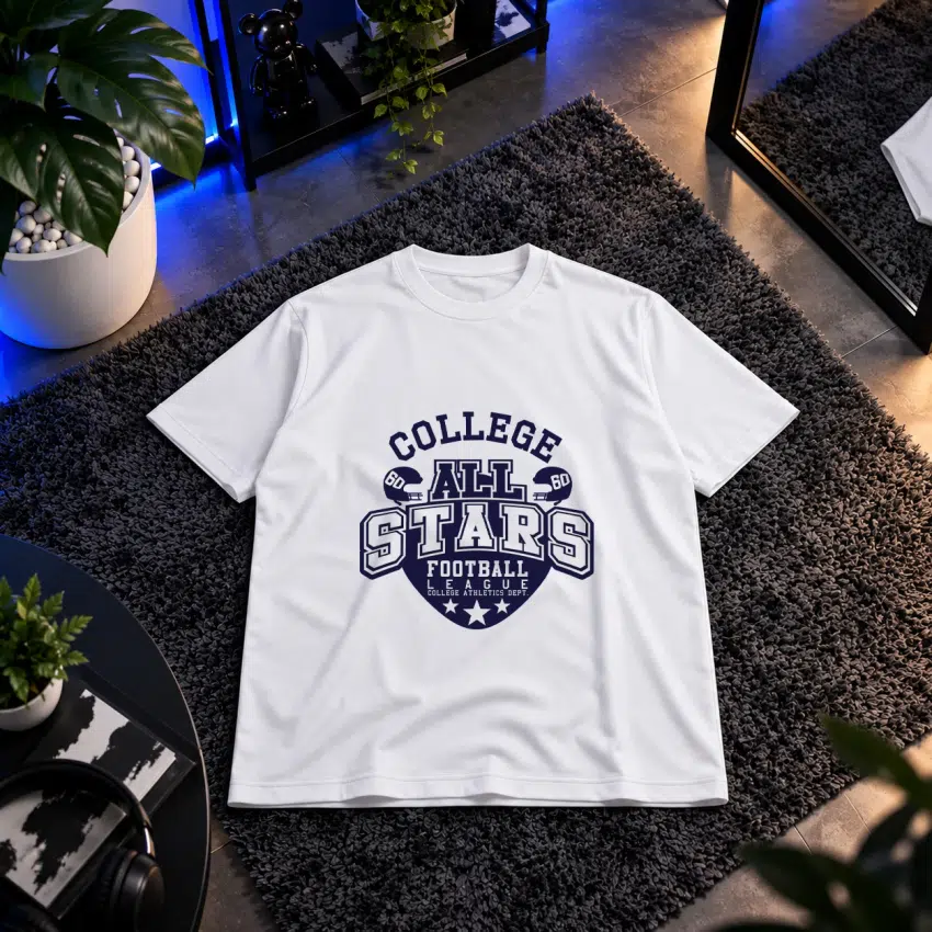 تیشرت فوتبال آمریکایی طرح College All Stars