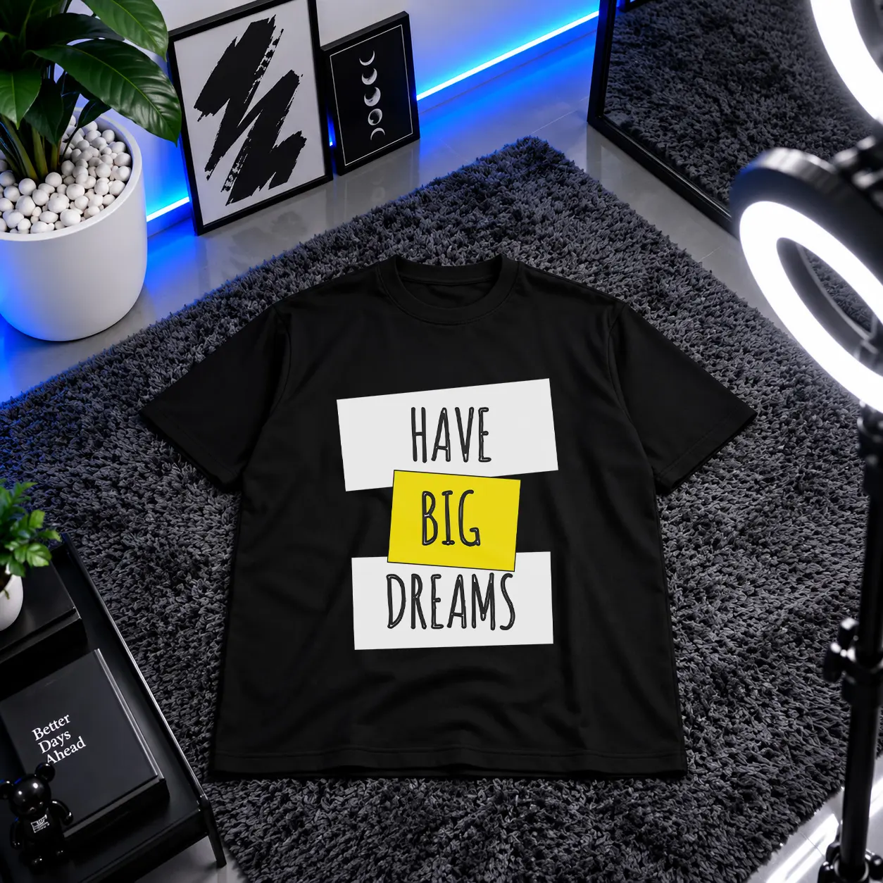 تیشرت نوشته Have Big Dreams کد 6498