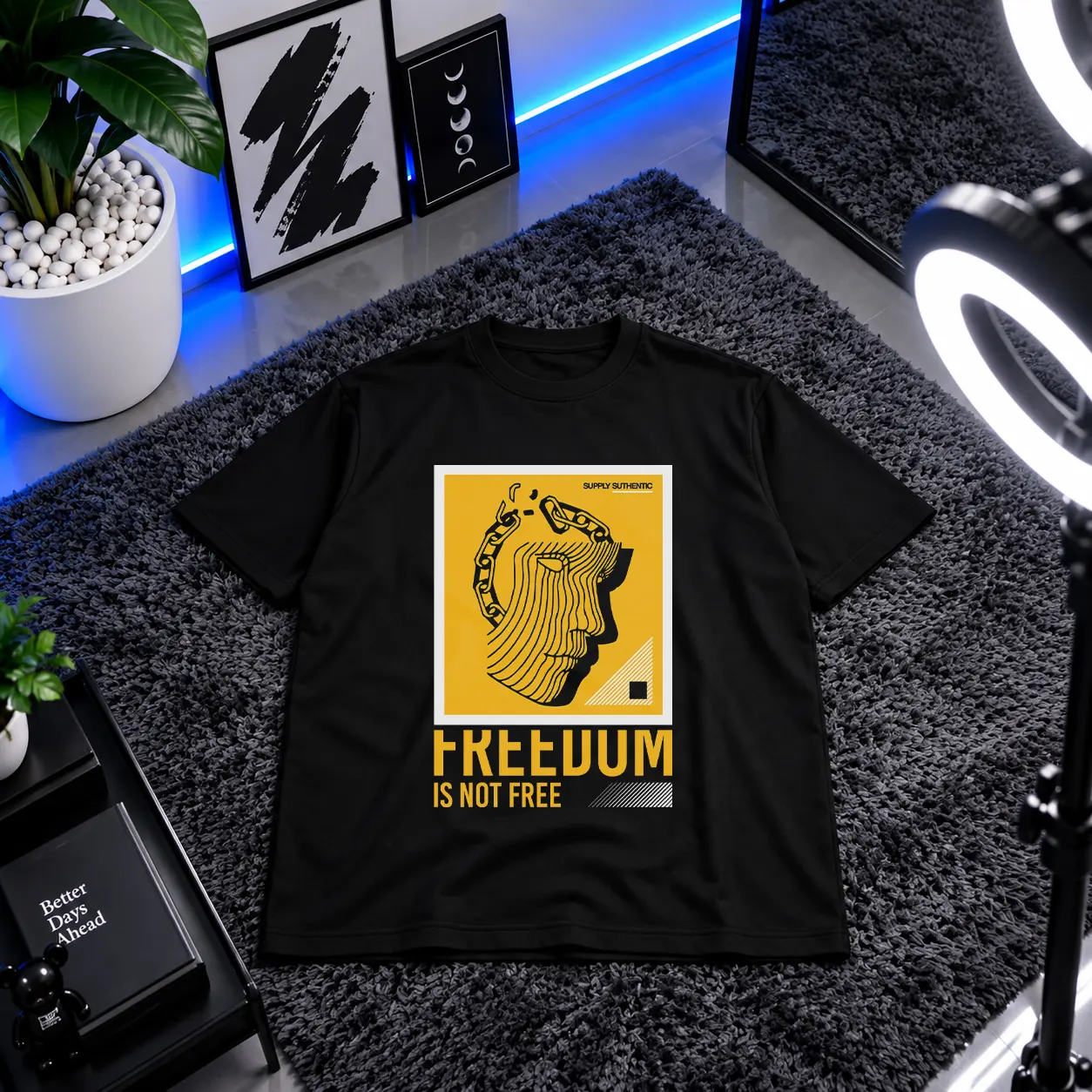 تیشرت آزادی طرح Freedom Is Not Free کد 674