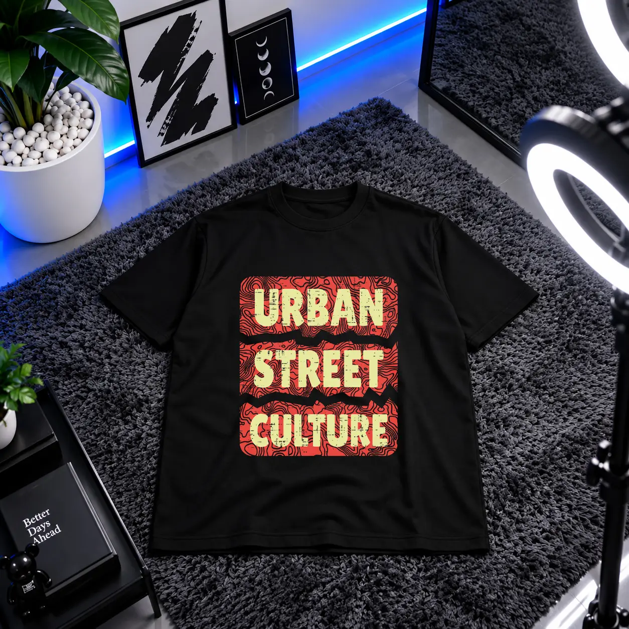 تیشرت طرح Urban Street Culture کد 7119