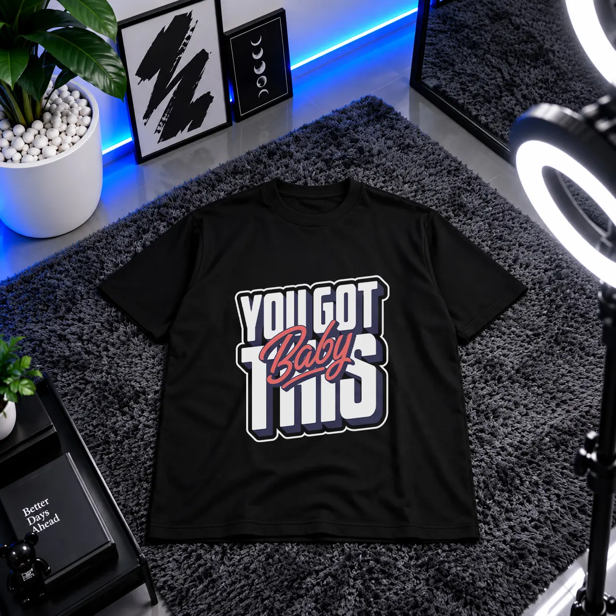 تیشرت تایپوگرافی You Got This Baby کد 793