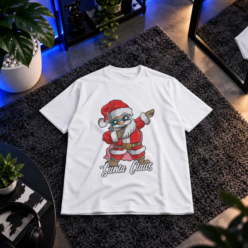 تیشرت بابانوئل کارتونی طرح Santa Claus